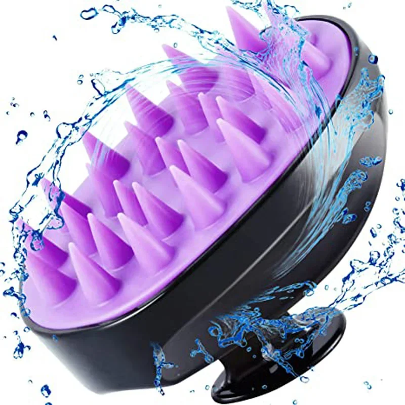 Handheld Massager Shampoo Brush with Soft Bristles for Scalp Care Dandruff Removal Stimulates Hair Growth,for Men Women and Kids