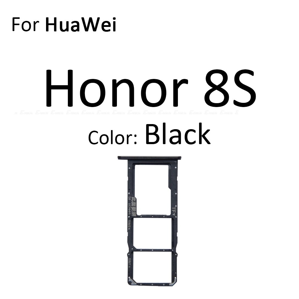 Sim Micro SD Card Socket Adapter Container Connector Holder Slot Tray Reader For HuaWei Honor 8S 9A 9C