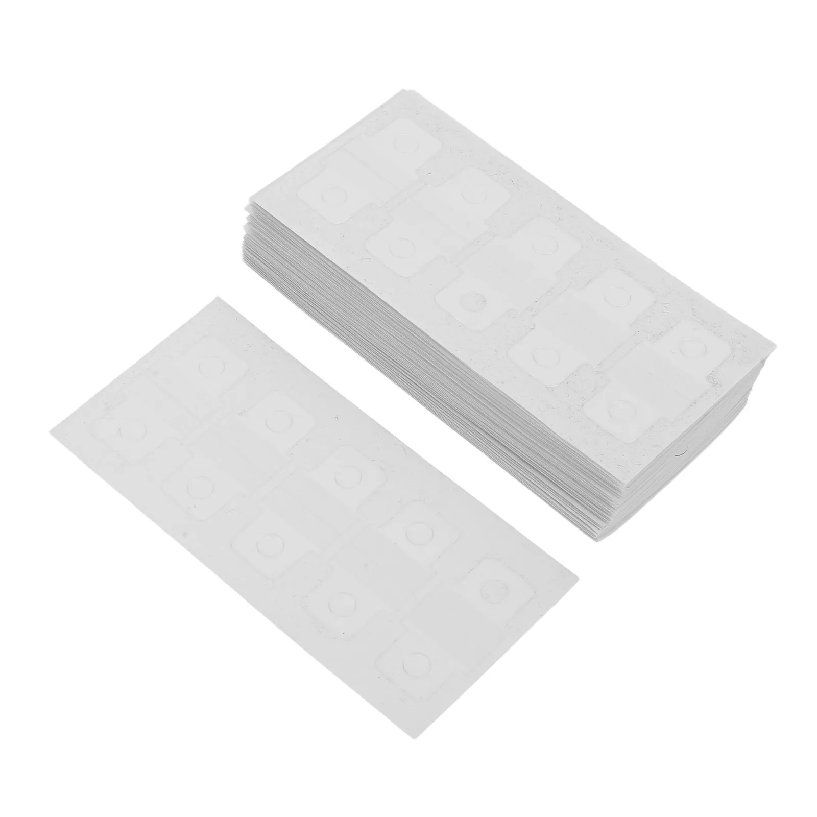 

50 Sheets Clear Reinforcers For Binder Paper Self-Adhesive Page Stickers Office School Repair Labels Paper Hole