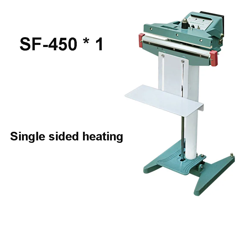 SF-450 * 1/2 Foot Pedal Aluminum Foil Film Plastic Bag Sealing Machine Heat Sealer Sealing Machine 1000W/1200W