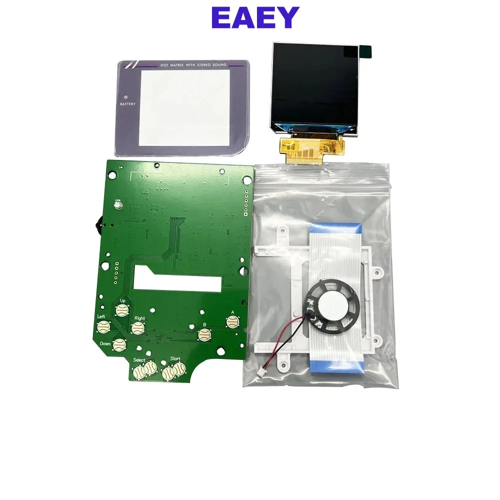 

2.45 Inch High Brightness IPS LCD Screen Lens For Gameboy GB DMG ,GBO Modify LCD Screen Kits With IPS Housing Shell