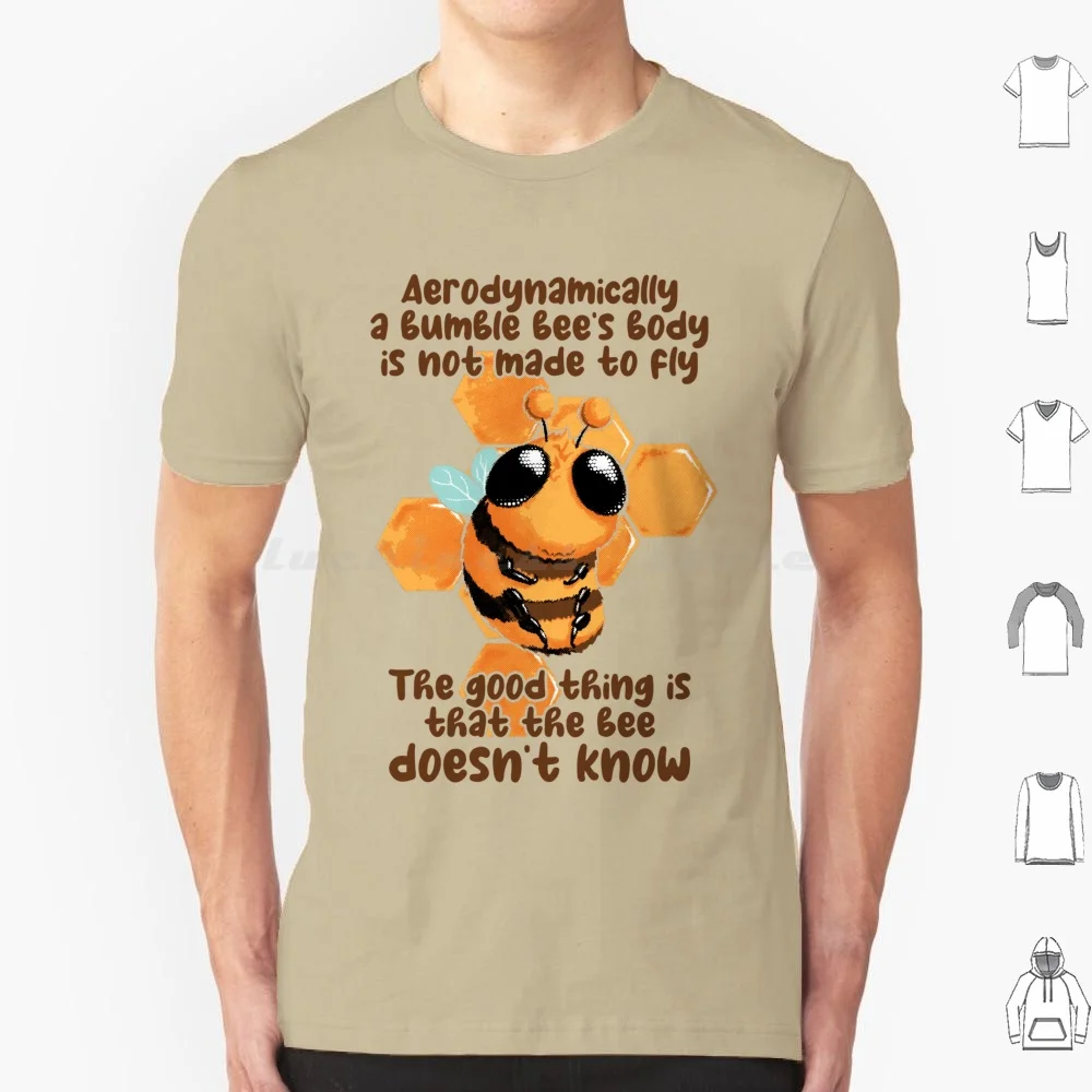 Ser como la abeja. Camiseta 100% algodón de talla grande, prenda de vestir, para trabajar, motivación, Lucha, apicultor, miel