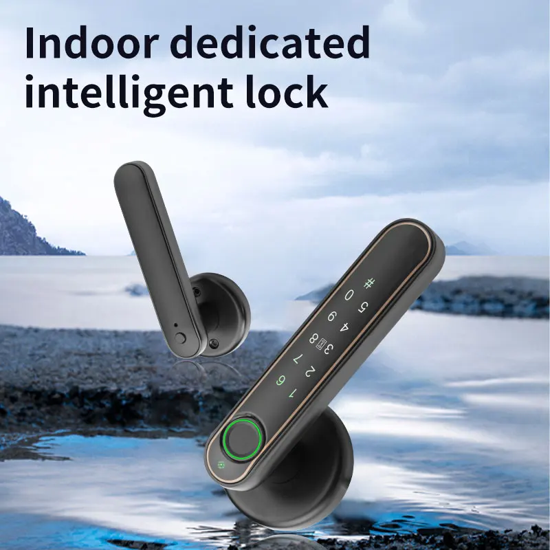 

Smart Fingerprint Lock High Security Easy Installation Best Seller Bluetooth Enabled Fingerprint Lock Smart Lock for Apartment