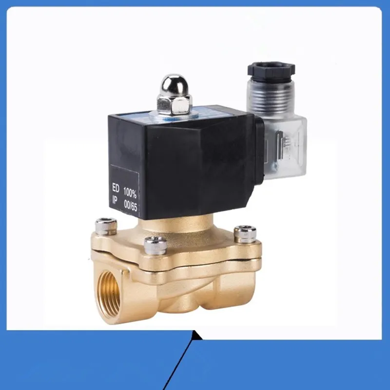 Water Valve Solenoid Valve IP65 for Water Oil Air 12V/24V/220V/110V 1/4