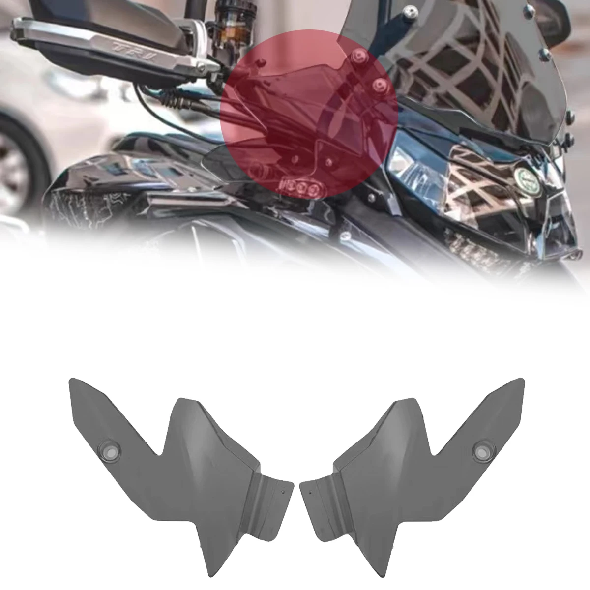 

Motorcycle side windshield modification small windshield accessories FOR Benelli TRK502 TRK 502X 552 552X Side Panel