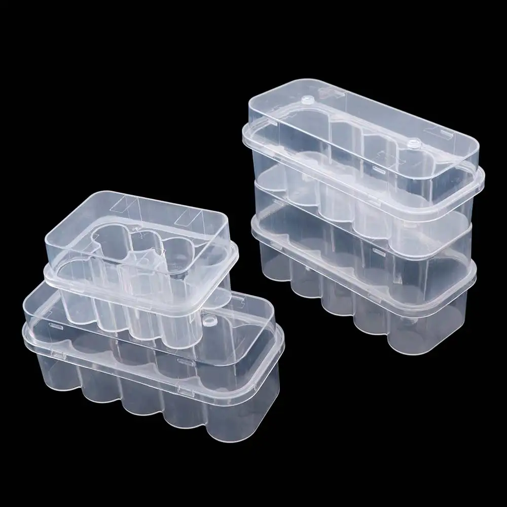 3/5/7/10 ML Insulin Vial Storage Case Transparent Plastic Clear Vial Box Dust-proof Wear-resistant Mini Vial Holder Home Outdoor