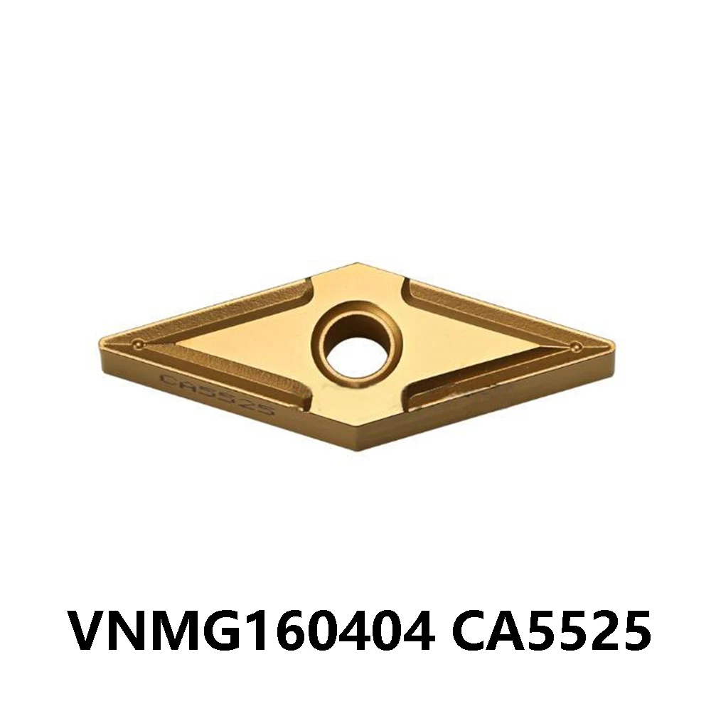 Oryginalny VNMG 160404   VNMG 160408   CA5525 PV720 TN60 Płytki węglikowe VNMG1604 VNMG 160404   Narzędzia tokarskie CNC Frez VNMG16 Pręt obrabiany