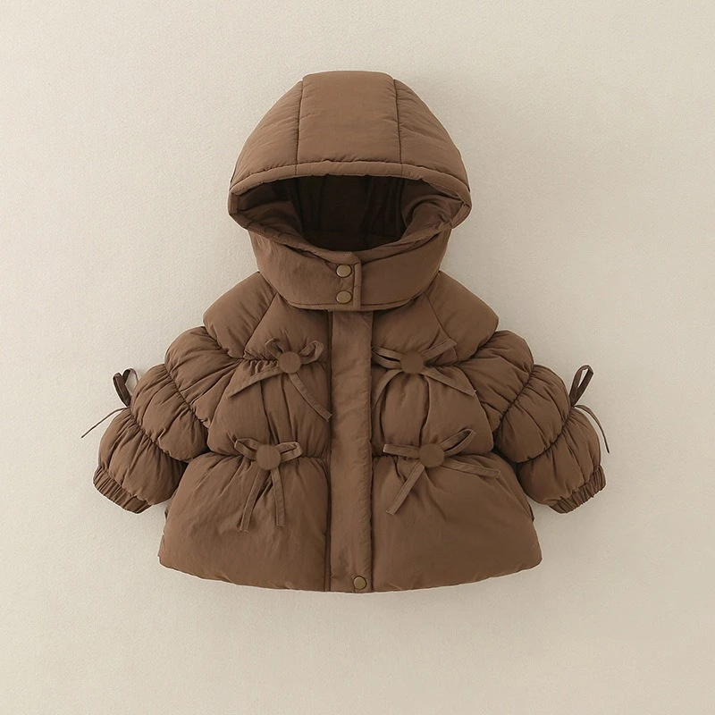 Children's Cotton Clothing Girls' Warm New Style Thick Cotton Jacket Baby's Winter Cotton Coat Jacket