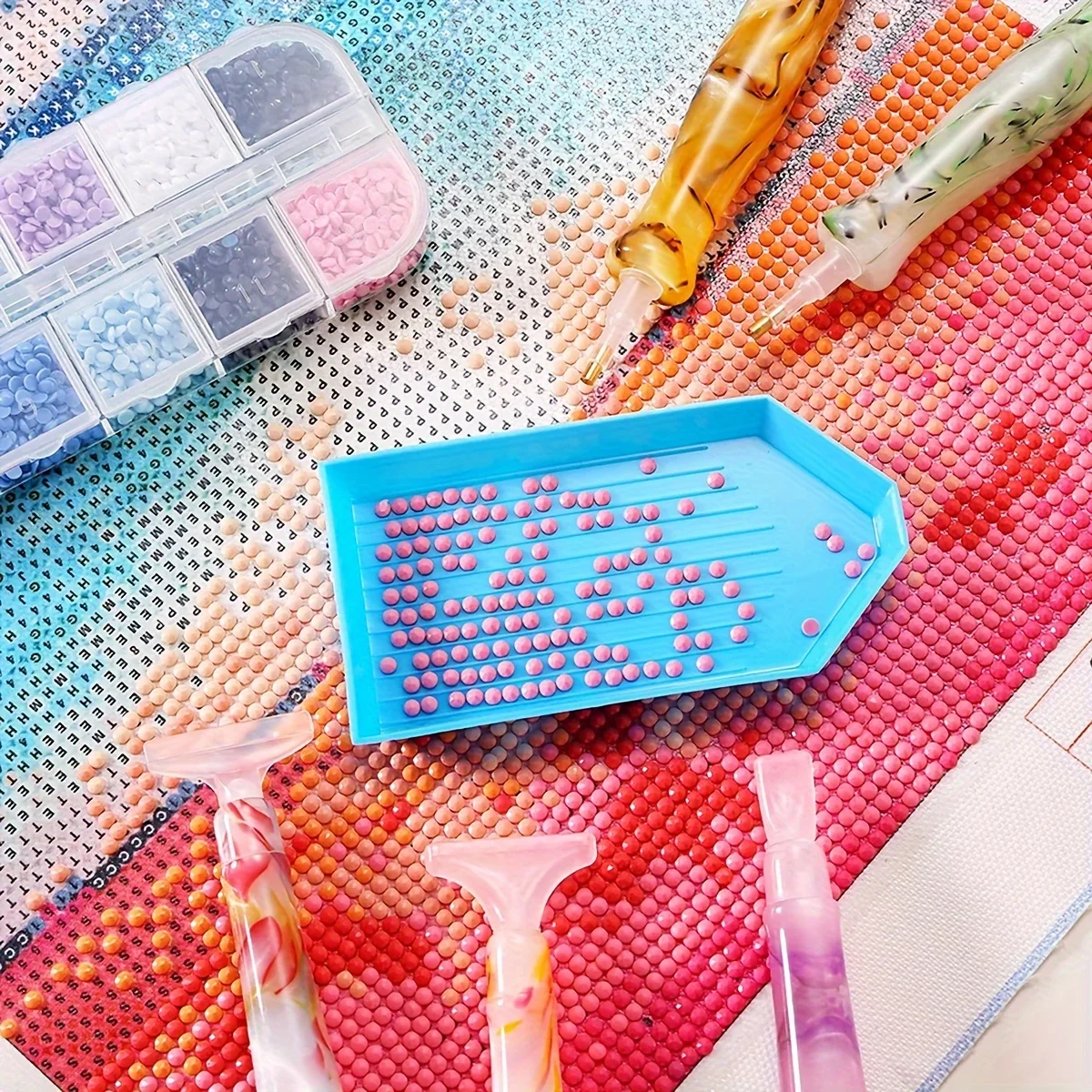 1pc Random Color Resin Retro D - огляд і ціна Resin Art Pen