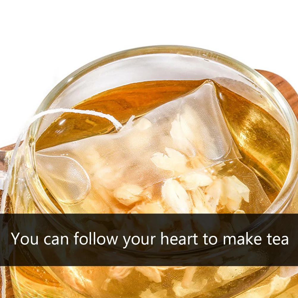 

1Set Tea Filter Bags Disposable Drawstring Loose Tea Infuser Multipurpose Eco Friendly Food Storage Spices Traditional Medicine