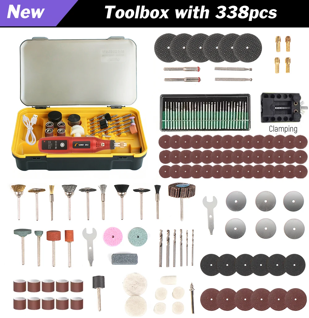 Box with 338pcs