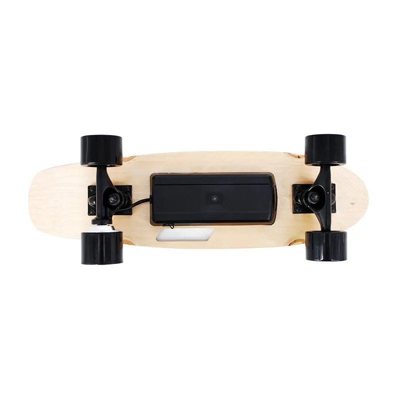 Electric skateboard four-wheel fish board wireless remote control