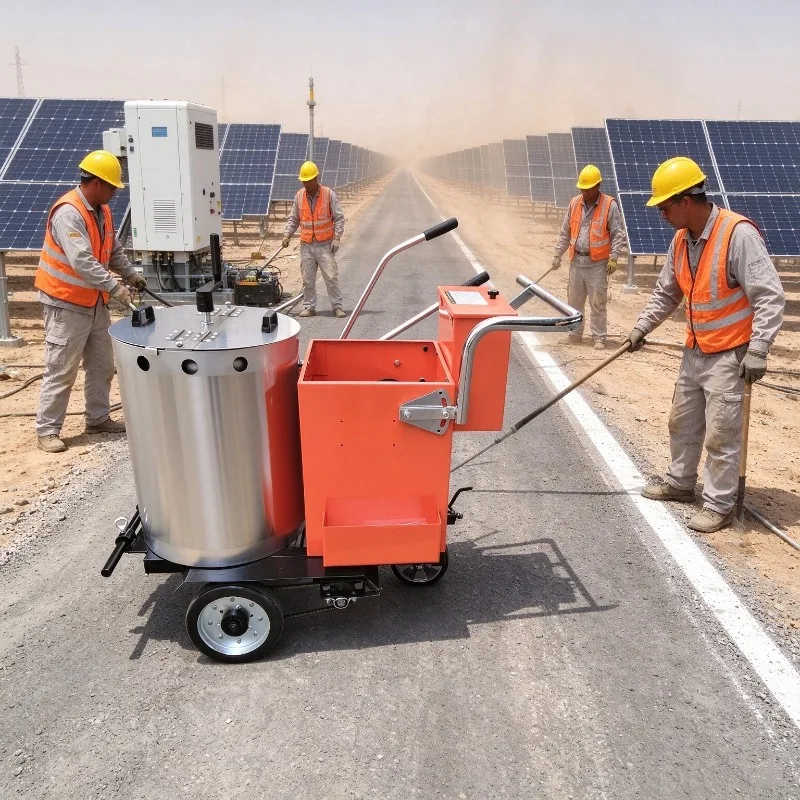 Professional Field Line Marking Machine Thermoplastic Athletic Field Striping Line Painter