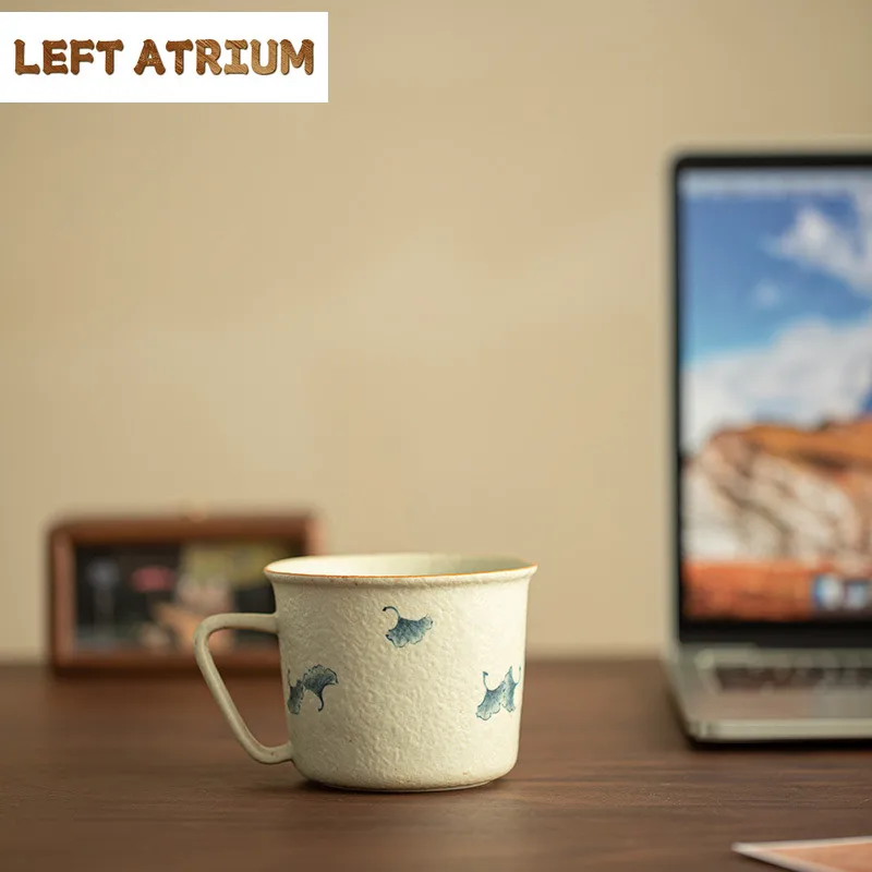 250ml-hand-painted-ginkgo-coffee-mug-breakfast-mug-afternoon-tea-mug-coffee-milk-pot-personal-office-water-cup-cafes-ornaments