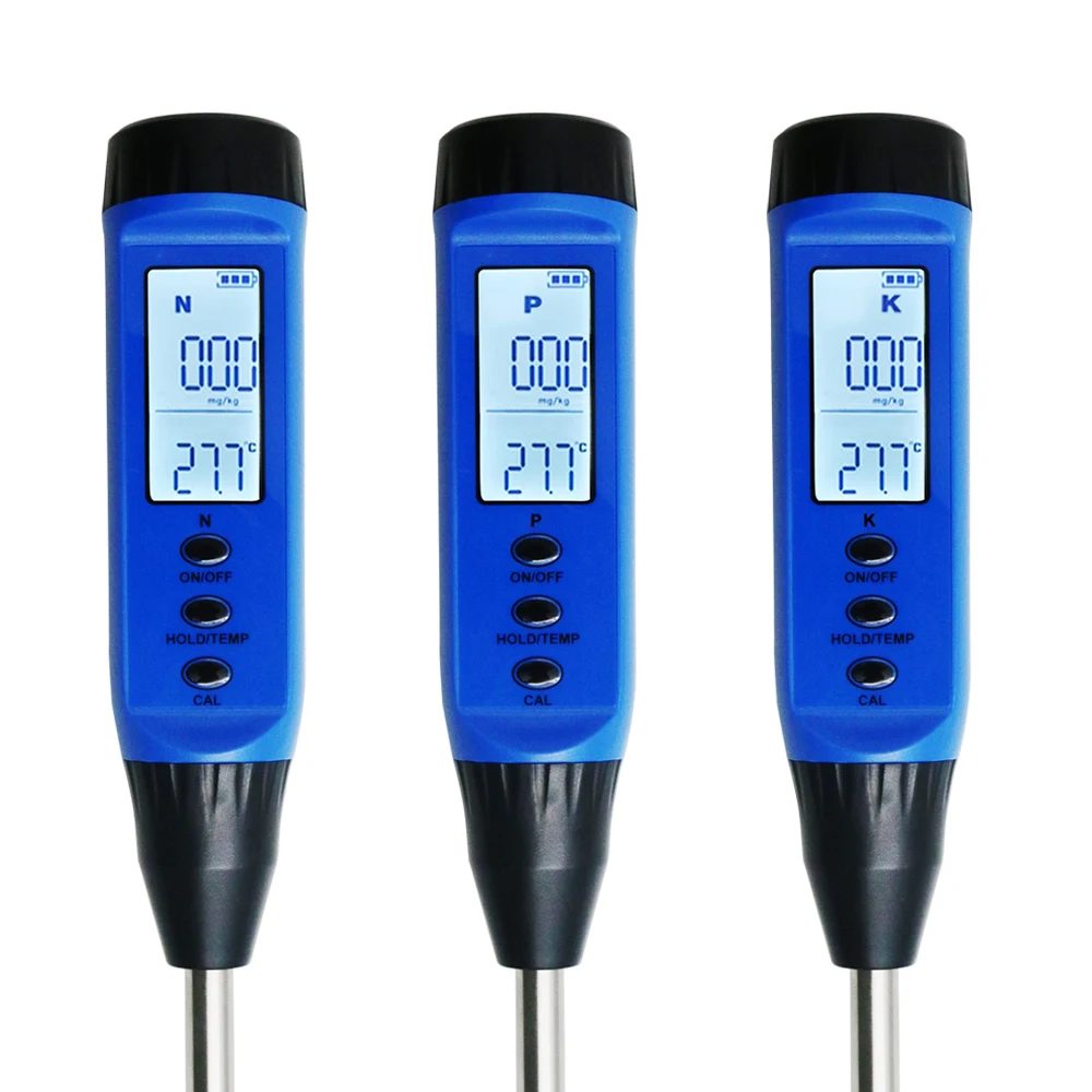 Agricultural Greenhouse Analyzer Nitrogen Phosphorus Potassium Sensor Portable Soil NPK Meter