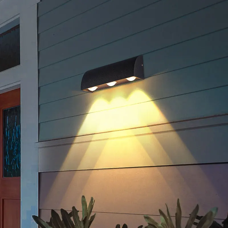 Outdoor Wall Lamp for Courtyard Garden Balcony Terrace Corridor Villa Doorplate Waterproof LED Lighting