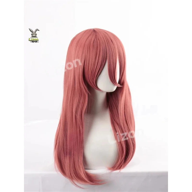 CyHigh جودة Gotoubun المثالية Quintuplets ناكانو ميكو شعر مستعار تأثيري 50 سنتيمتر الوردي الداكن مقاومة للحرارة تأثيري أنيمي الباروكات