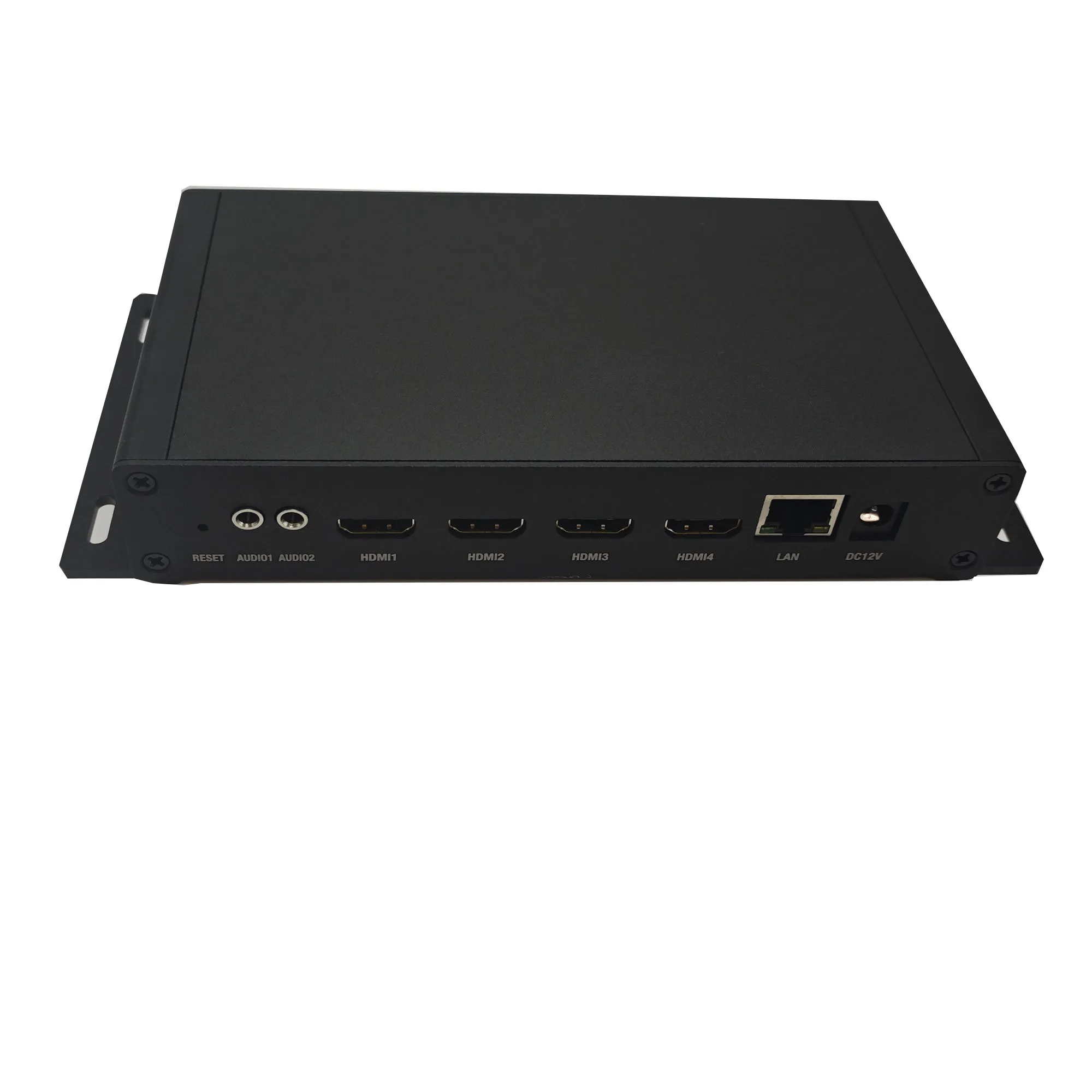 4-channel video encoder 4K Ultra HD H265 H264 HEVC HDMI to IP UDP UDP HTTP SRTMP RTMP RTSP webcast push streaming device