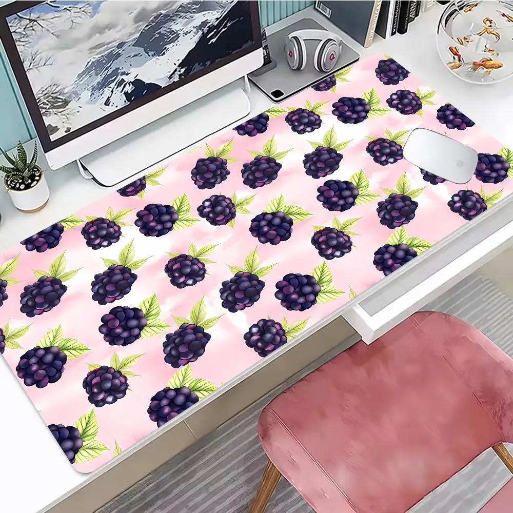 

Cartoon Blackberry Mouse Pad Gaming Mouse Pad, Mouse Pad with Edges and Non-Slip Rubber Base, Extended Mouse Pad