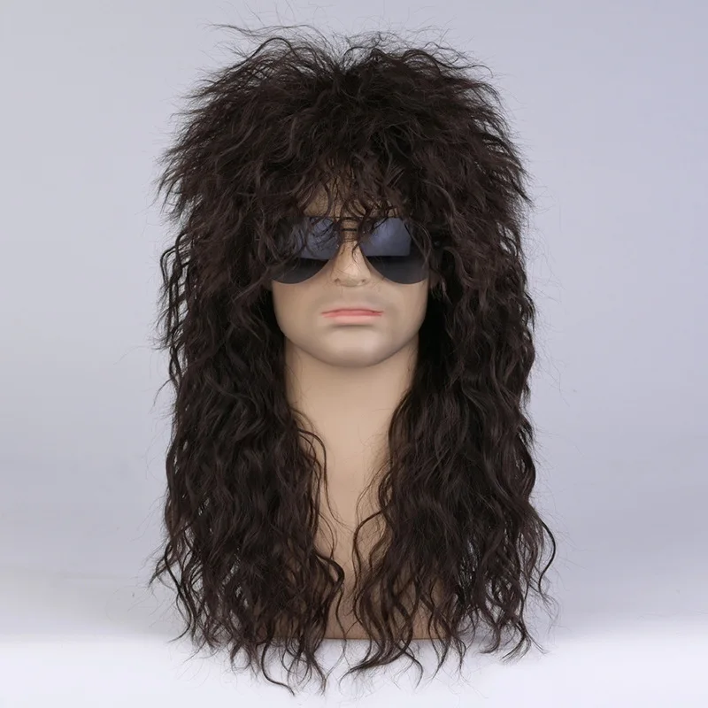 

Rock and Roll Retro WigMullet7080sHalloweenAmerican HalloweeneddiemunsonwigWig
