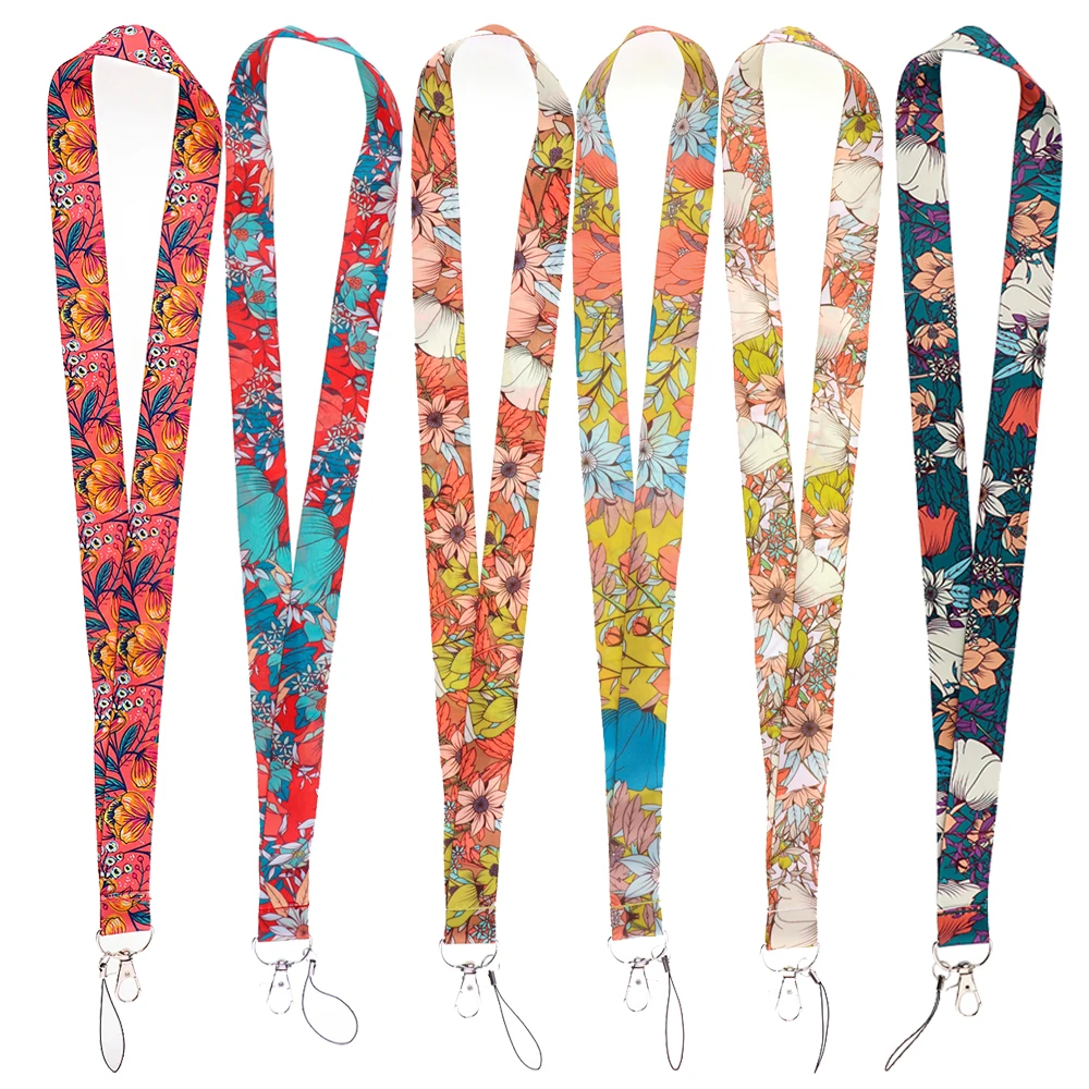 FI48: La Cadena de Llavero con Cordón Floral que No Puedes Dejar de Usar