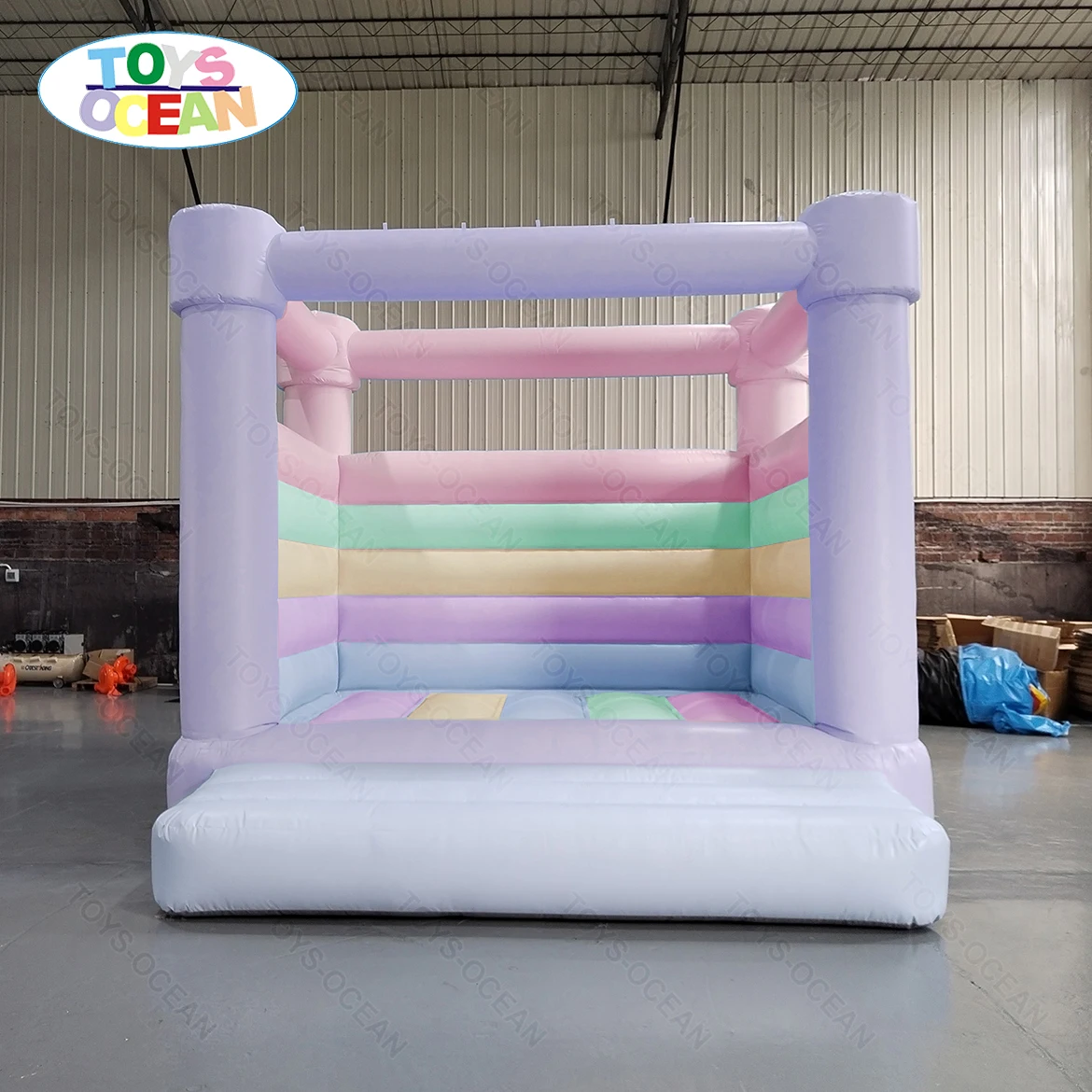 

Outdoor White Inflatable Wedding Jumper Bouncer Castle House