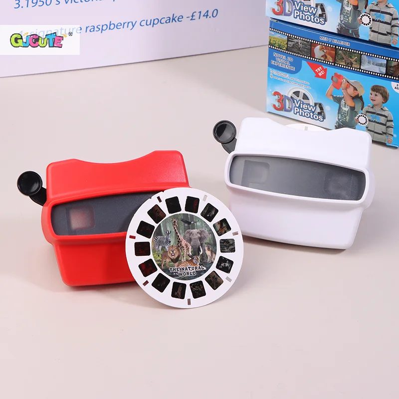 3D Viewfinder Science Educational Toys Machine View Master Kinetoscope Viewfinder Toy Slide Viewer For Children Gifts