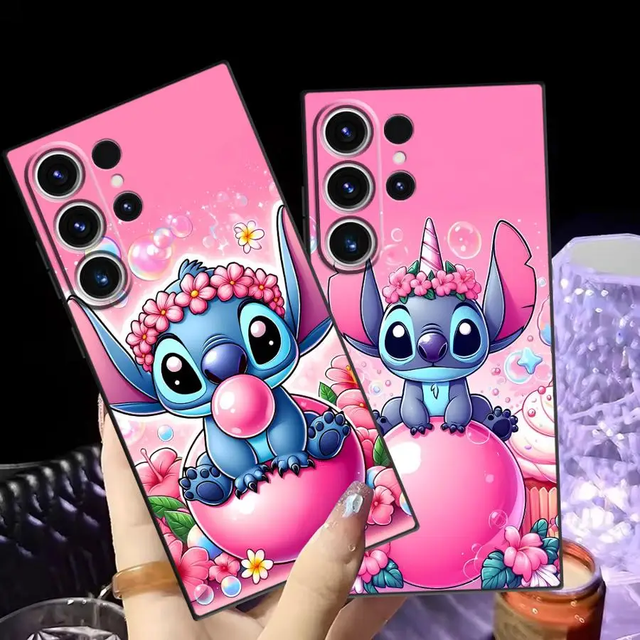 Funda Phone Cover Case for Samsung Galaxy S26 S25 Ultra Note 20 Ultra 8 9 10 S24 Plus S10 S9 S20 S21 FE S23 Disney Stitch