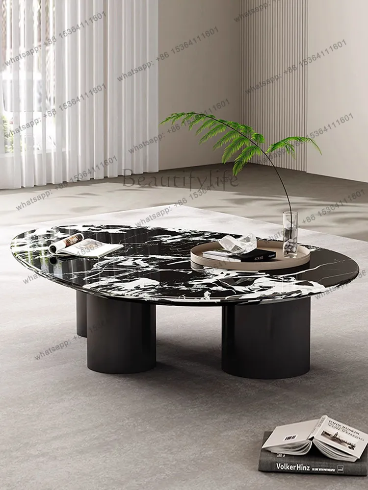 

Italian light luxury minimalist 2026 new high-end modern simple coffee table