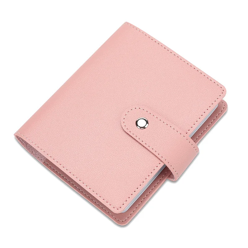 64 ranuras de cuero de gran capacidad para hombres y mujeres, estuche protector para tarjetas de crédito, organizador de billetera, regalo, tarjetero de visita, cartera