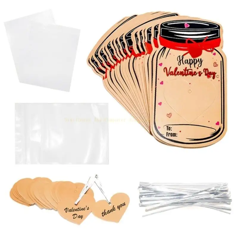 Kids Valentines Day Card Kid Valentine Gift Set Boy Girl School Party