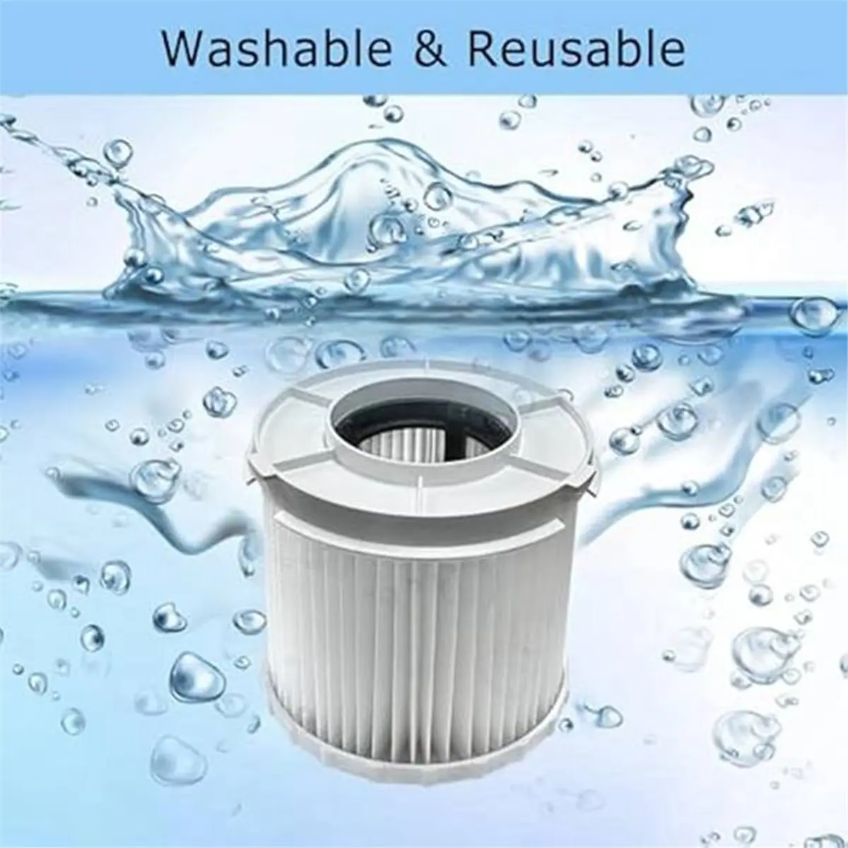 4pcs Wet Dry HEPA Filter Replacement Part 162518-0 for XCV11Z ADCV11Z Vacuum Cleaner Accessories