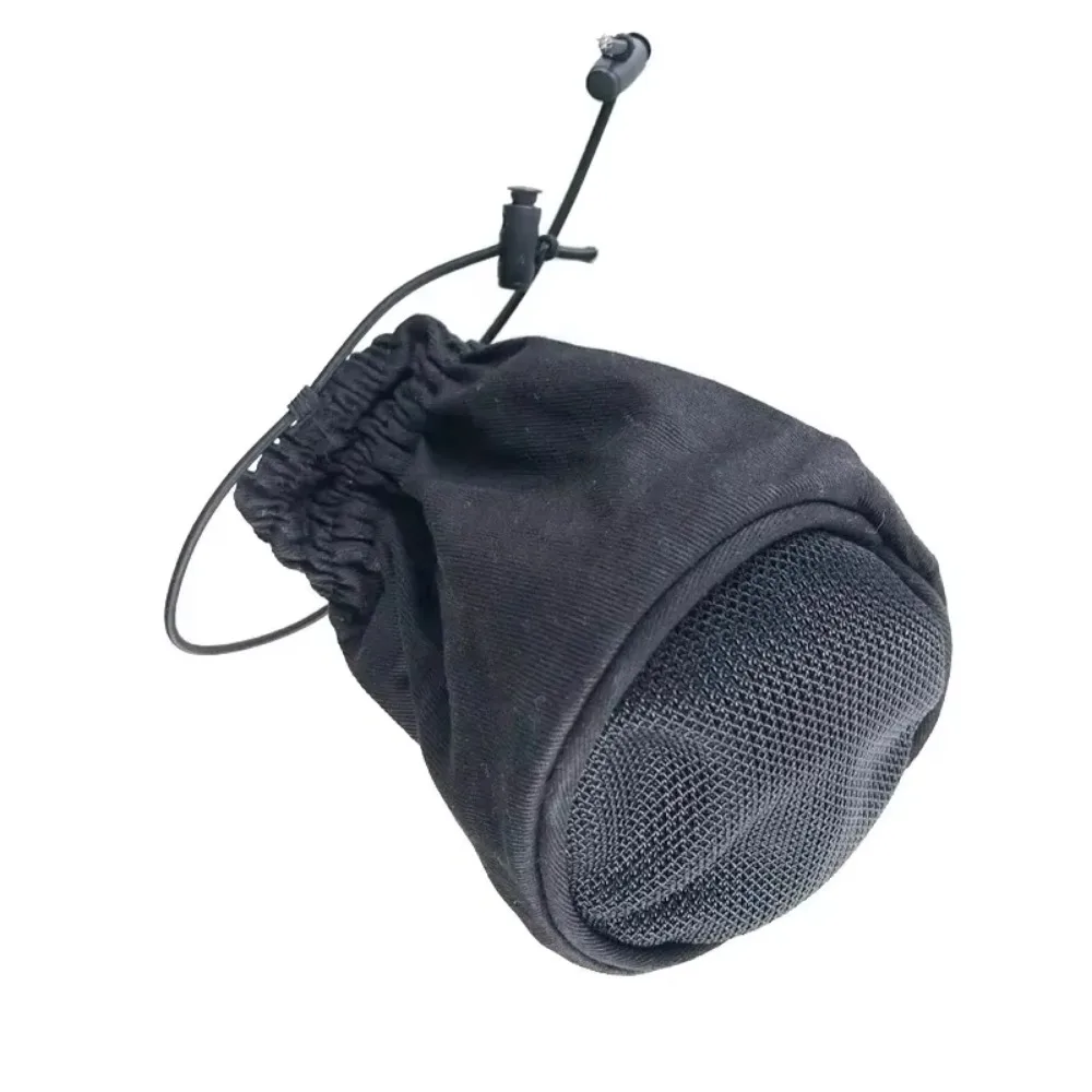 Soft Hair Dryer Diffuser Cover Cloth Universal Hair Dryer Diffuser Storage Bag Foldable with Elastic Band Diffuser Sleeve