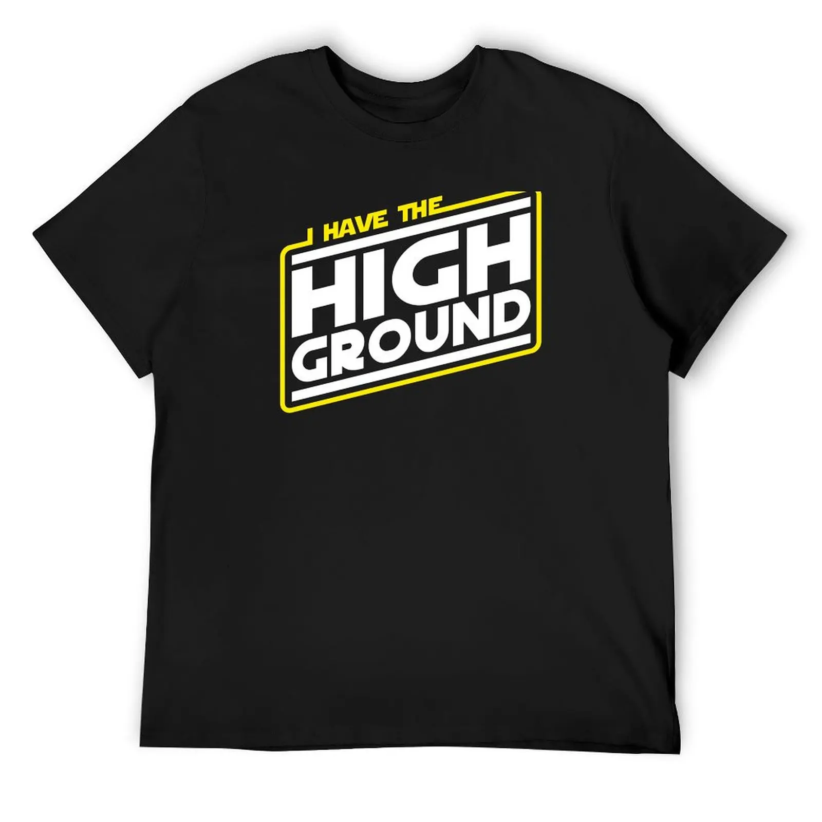 

I Have the High Ground T-Shirt plus size tops animal prinfor boys baggy shirts shirts men