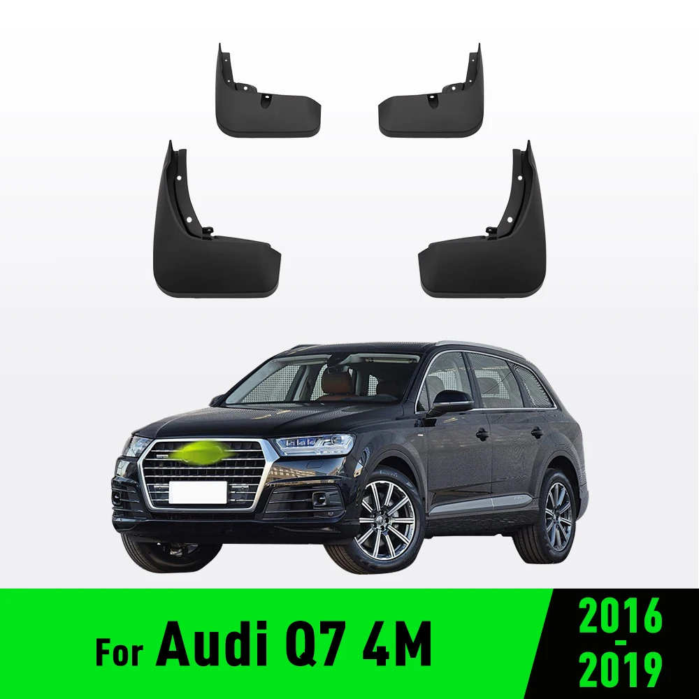 

Для Audi Q7 4M 2016 2017 2018 2019 брызговики на крыло брызговики брызговики автомобильные аксессуары