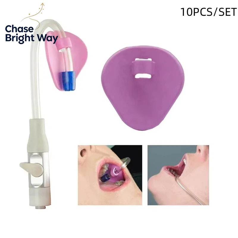 Dental Saliva Ejector 10 Pcs Smooth Edge Suction Tube Soft Tongue Guard for Daily Oral Hygiene Maintenance view 5