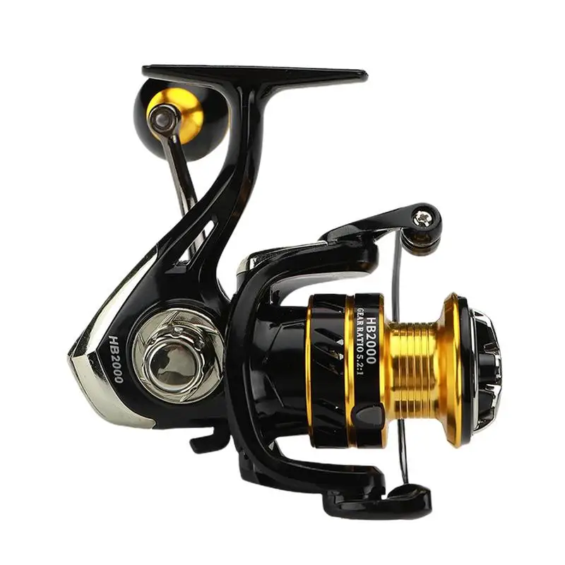 5:2:1 Speed Spinning Fishing Reel 2000-7000 Series Sea Rod Fishing Reel Lightweight Saltwater Sea Pole Wheel Fishing Supplies