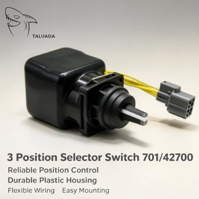 Professional Seller 3 Position Selector Switch 701/42700 Genuine For JCB 3CX 4CX Backhoe Loader Rotary Switch 701-42700