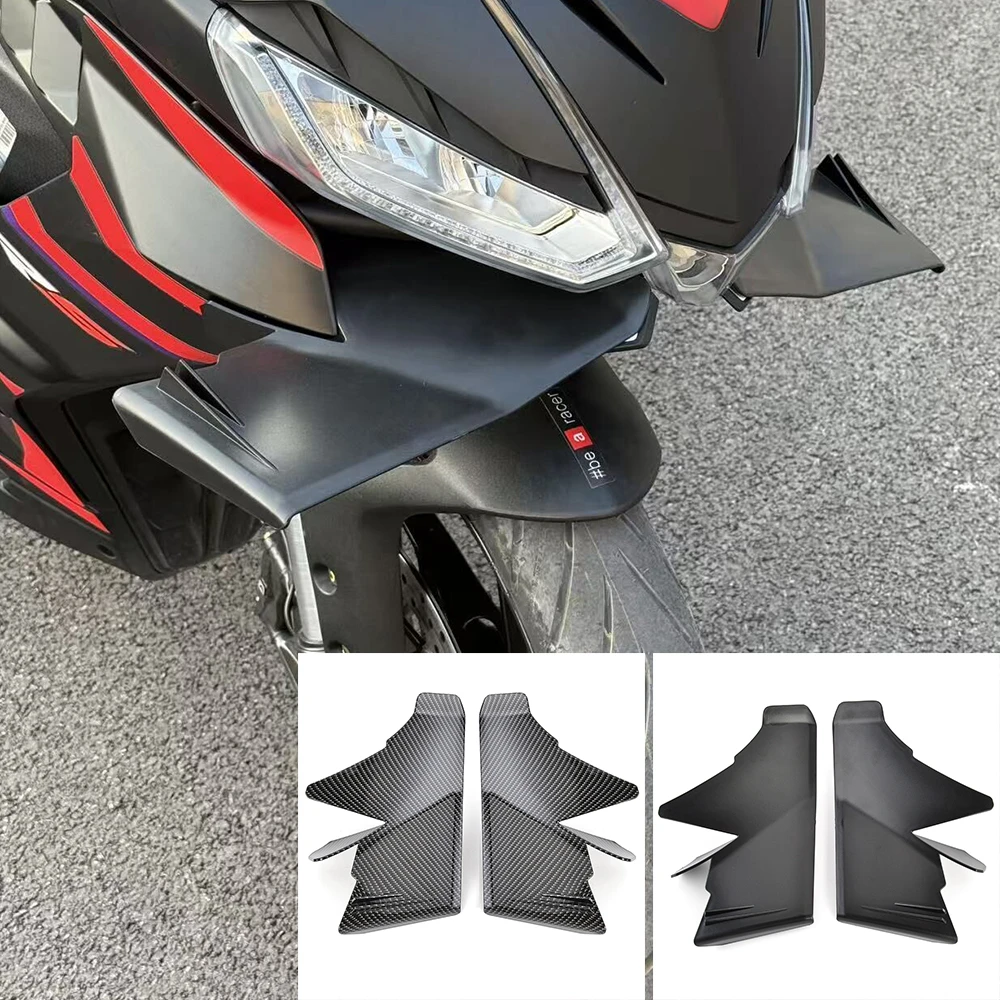 For Aprilia RS457 2024 2025 2026 Motorcycle Fixed wing fairing Small wing spoiler
