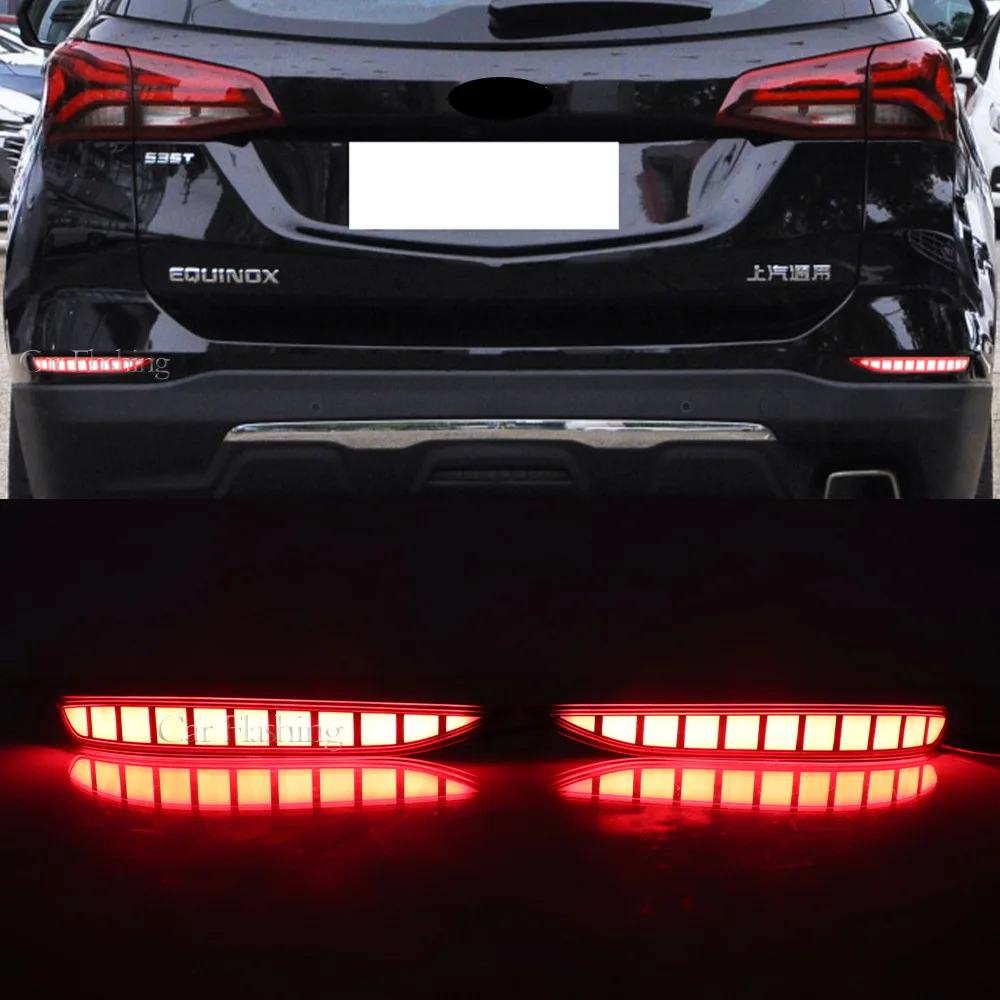 

For Chevrolet 17-22 Explorer rear bumper light LED driving brake water turn signal