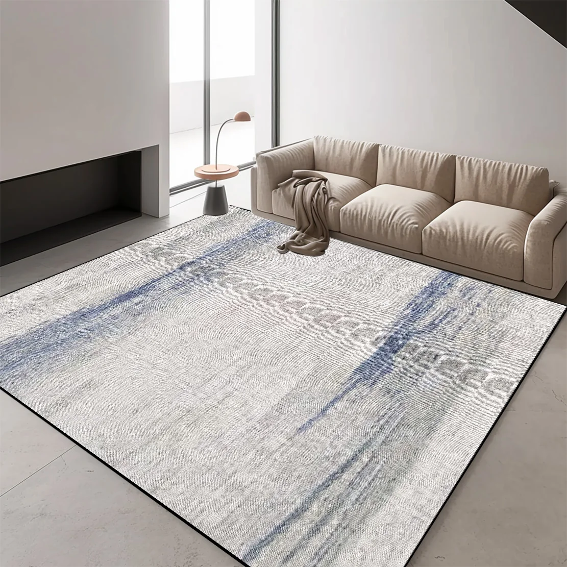 Modern Abstract Carpets for Living Room Nordic Style Lounge Rug 200x400cm Big Size Bedroom Carpet Non-slip Soft Mat for Children