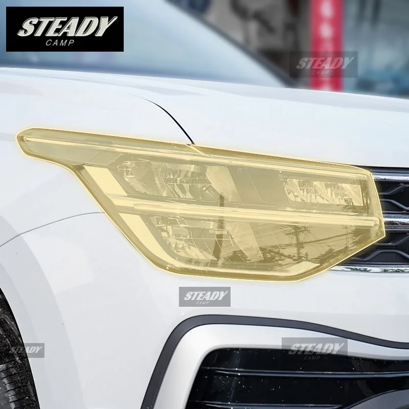 

Pre cutting Car Exterior Headlights transparent protective film TPU scratch resistant For Volkswagen THARU Pro 2023-2025