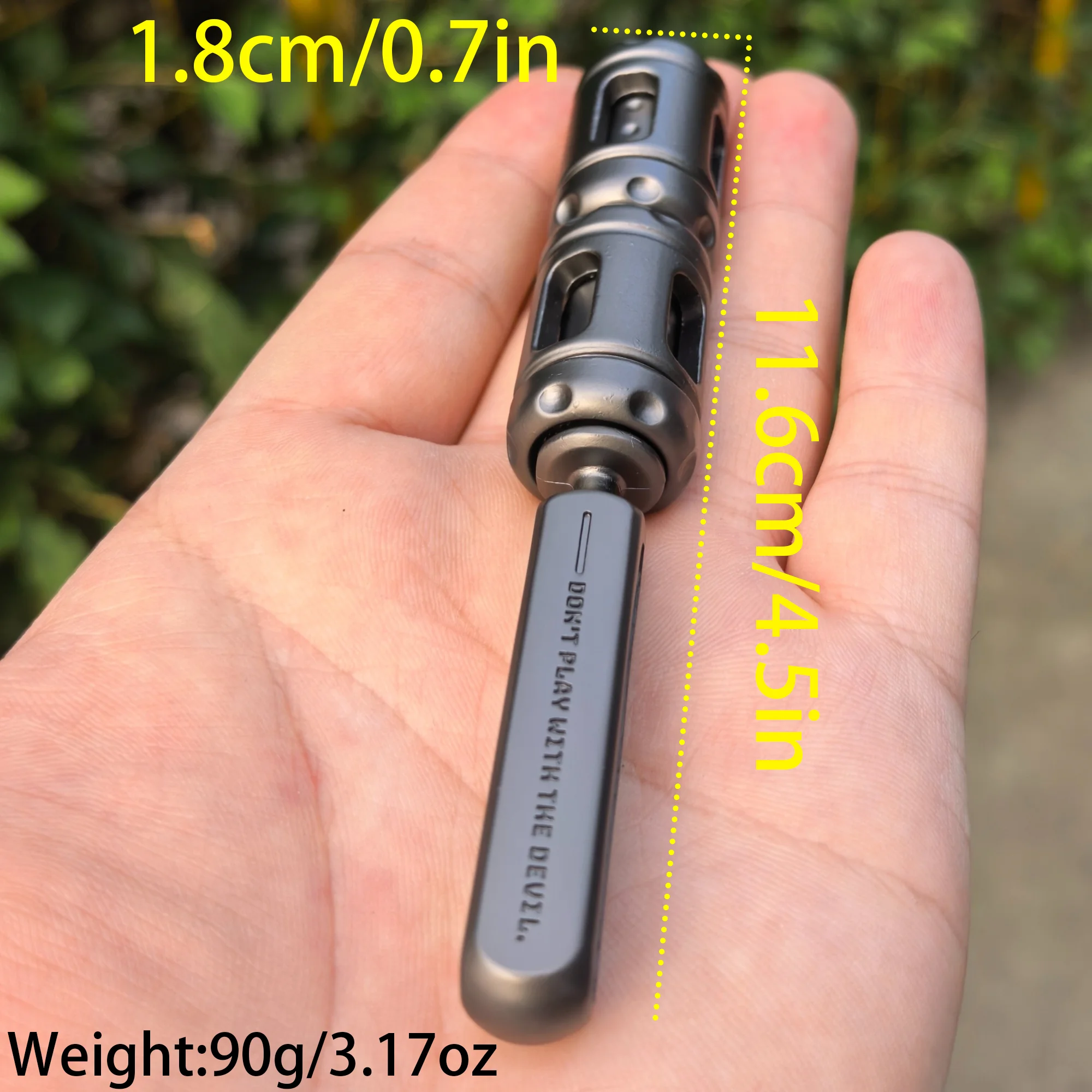 ฟิดเจ็ตสปินเนอร์แบบมือถือ ของเล่นคลายเครียดสำหรับผู้ใหญ่ ของขวัญโลหะ ช่วยลดความวิตกกังวล