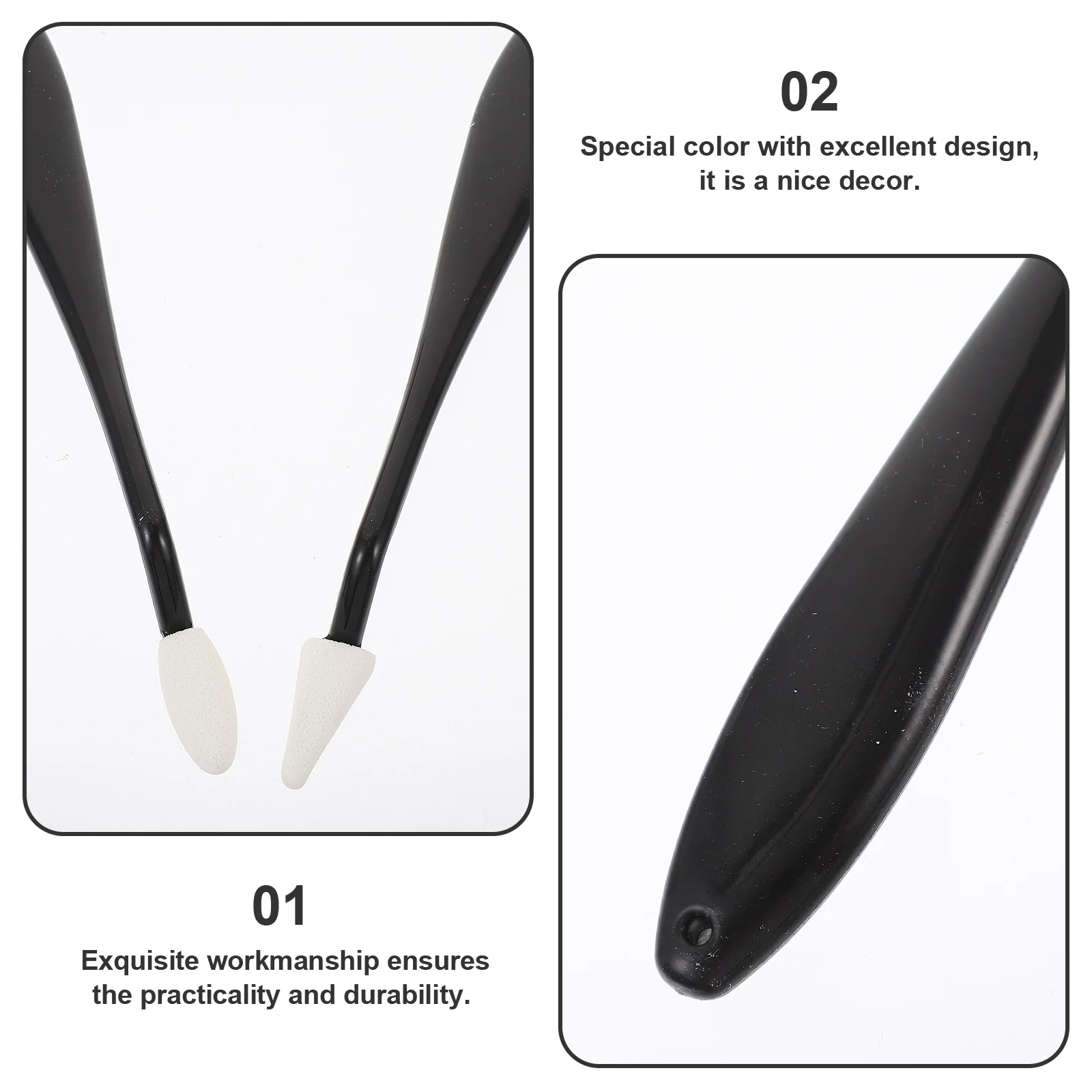 

1Set Art Student Sketch Wiper Set Durable Lightweight ABS Cotton Easy Replace Tips Portable Drawing Supplies Blending Stumps