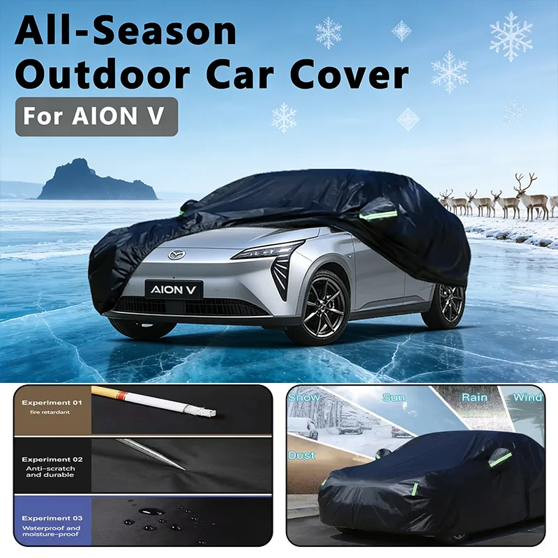 

Car covers for AION V Outdoor Protection Full Car Covers Snow Cover Sunshade Waterproof Dustproof Exterior car accessories