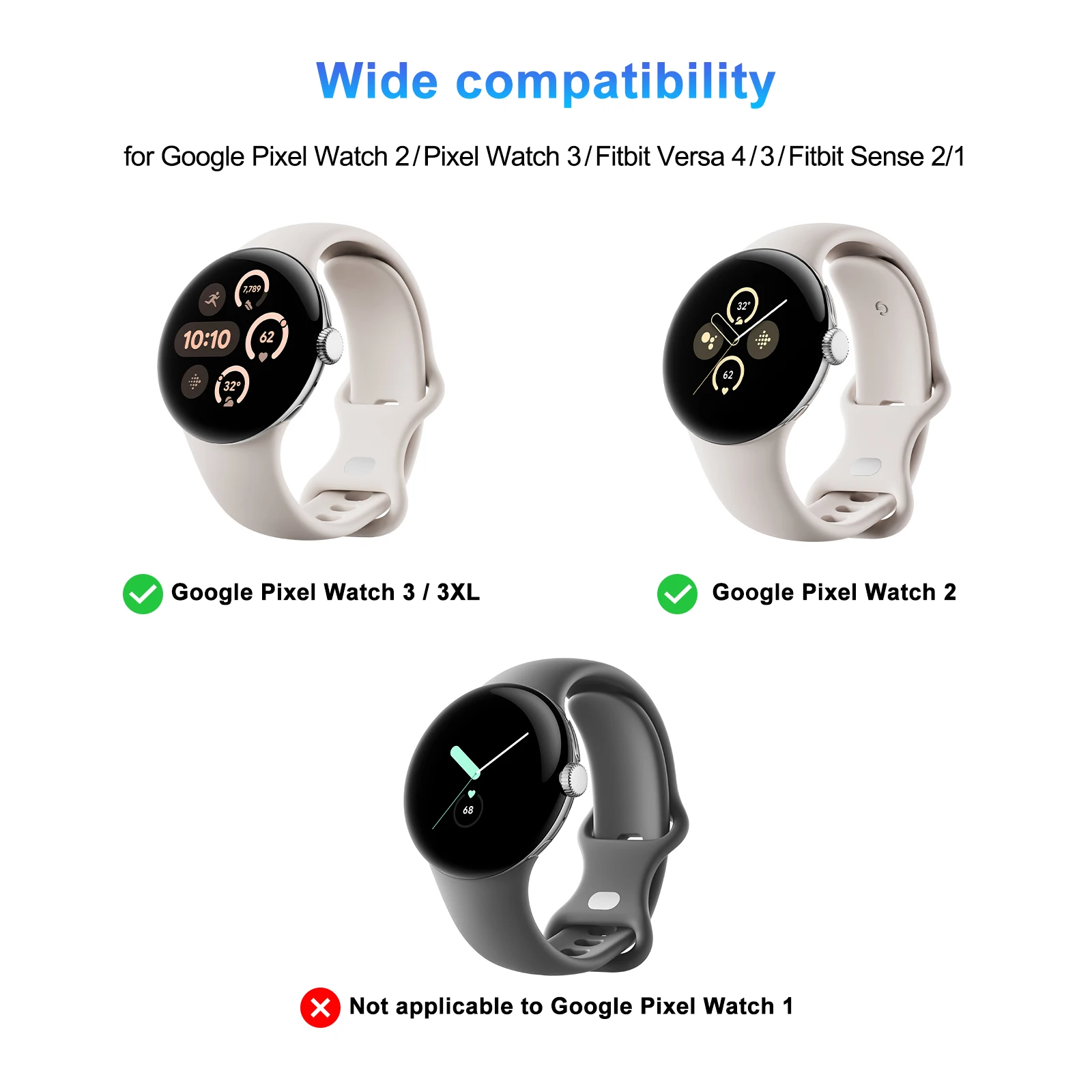 Smart Watch Charger For Google Pixel Watch 3/3XL/2 Replacement Charging Dock For Google Pixel Watch 2/3/3XL Charger With Lanyard