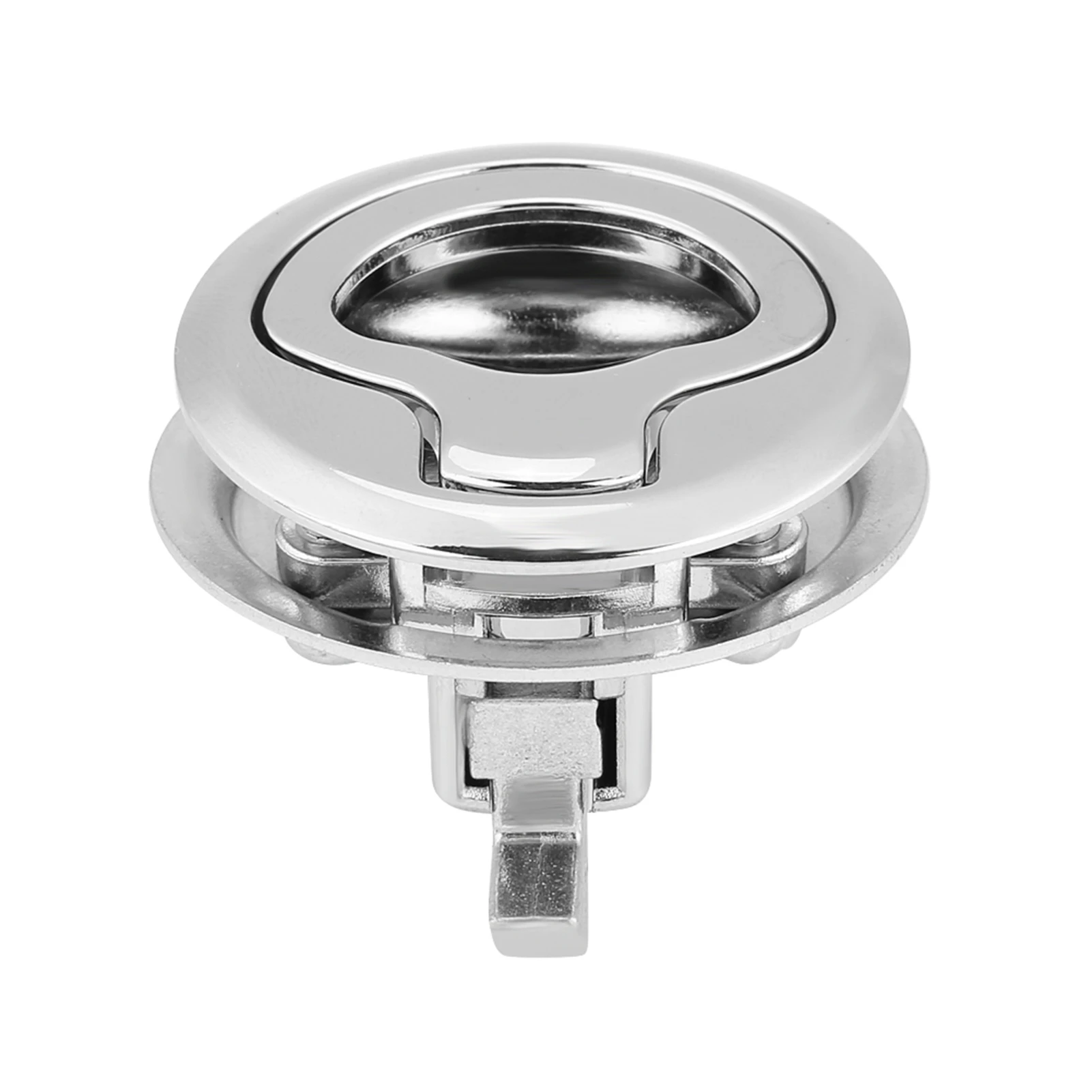 Zinc Alloy Flush Pull Hatch Latch Slam Latch Heavy Duty for RV Marine Boat Cabinet Compartment Door Hardware Replacement