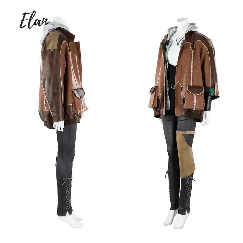 أزياء تنكرية لعبة مونستر هنتر وايلدز ألما أزياء الزي مجموعة كاملة وعناصر فردية تباع حجم مخصص ty'4