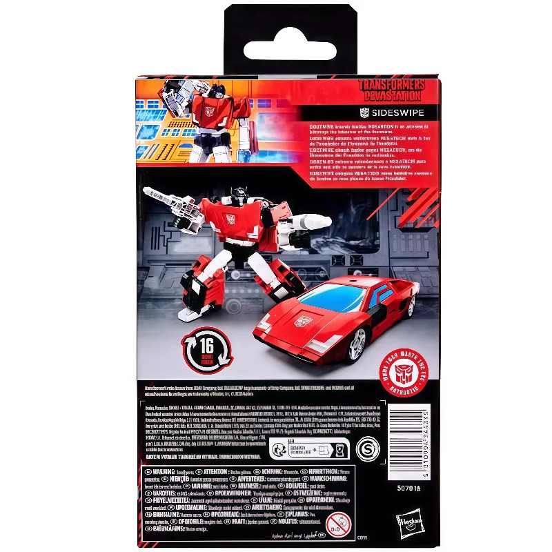 Op voorraad Hasbro Transformers Classic Toys Studio Series Sideswipe Transformer Robot Action Figure Model Verzamel hobby speelgoed