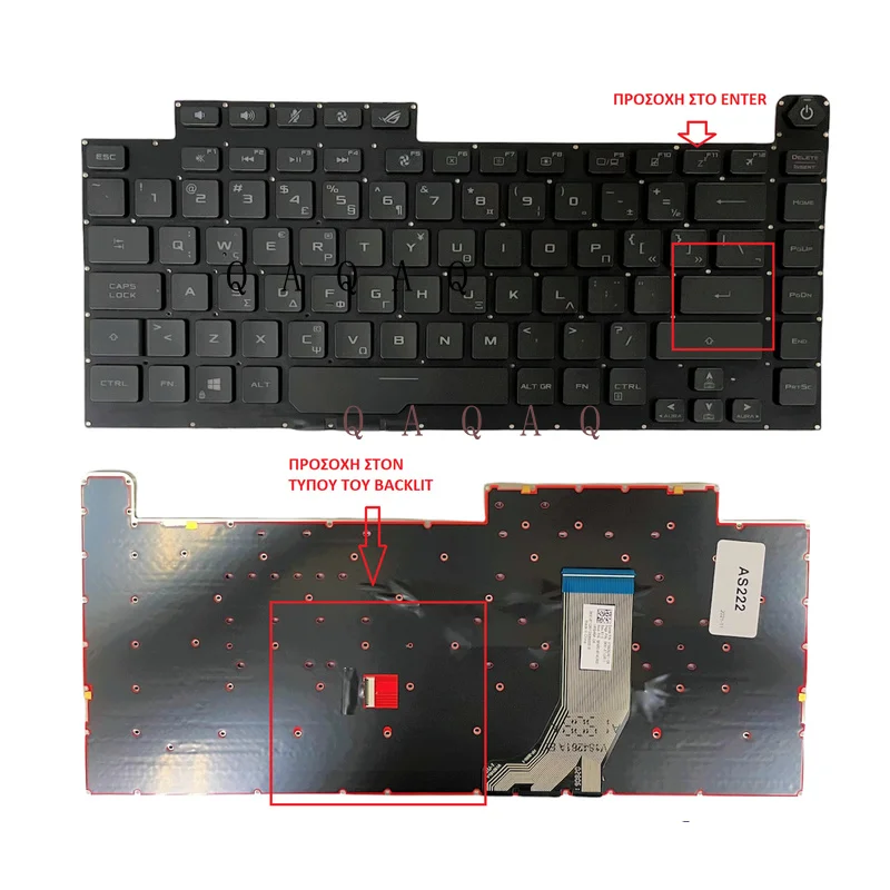

QA новая клавиатура для ноутбука Asus G531GT-AL030T G531G G531GT G531GV G531GW G5